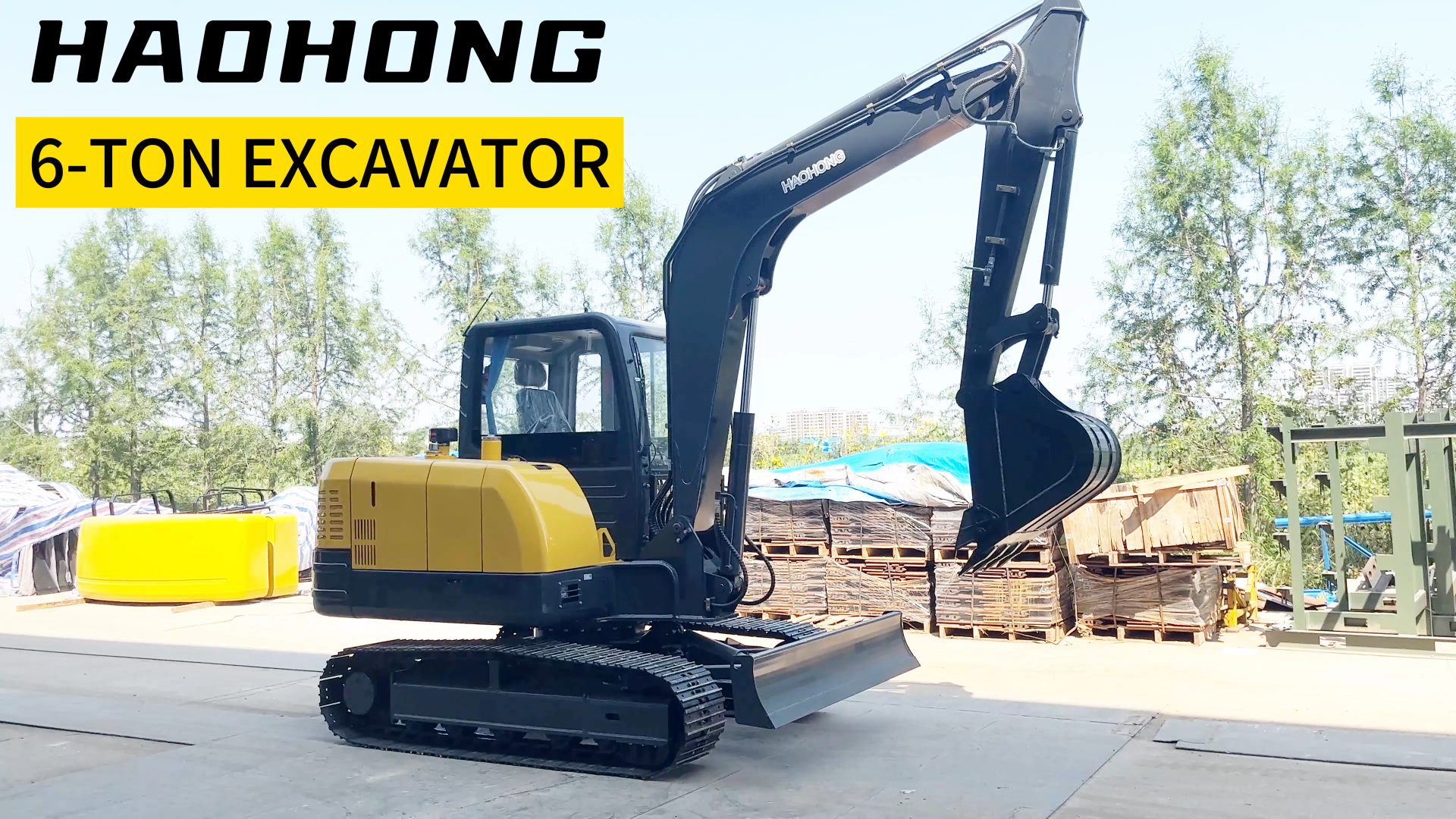 6 ton excavator