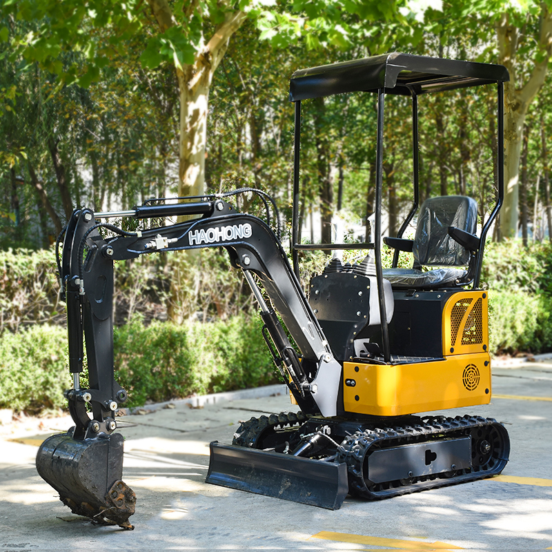 comfortable mini 1 ton excavator