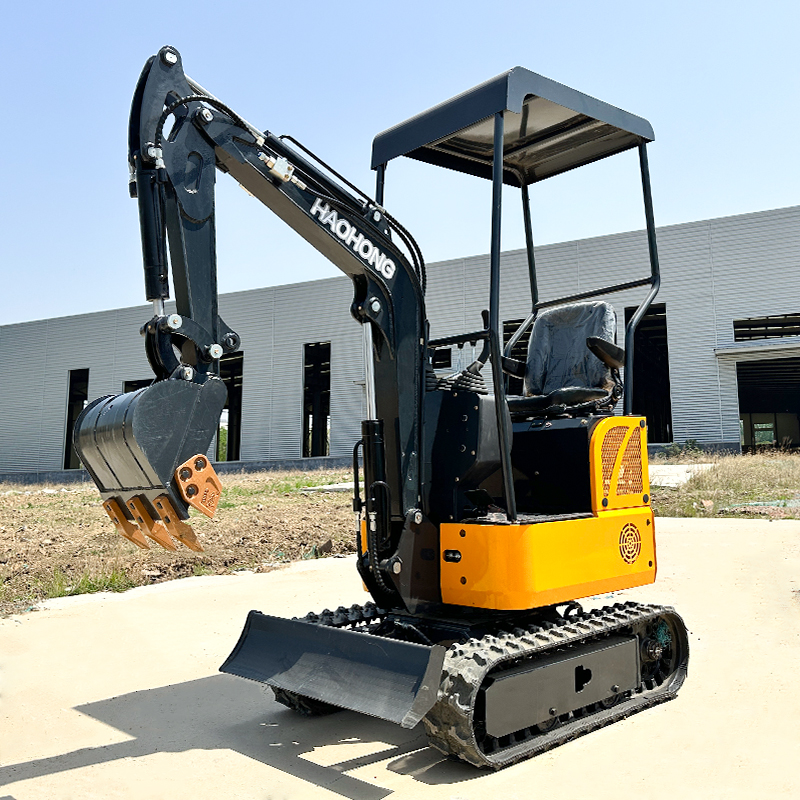 comfortable mini 1 ton excavator